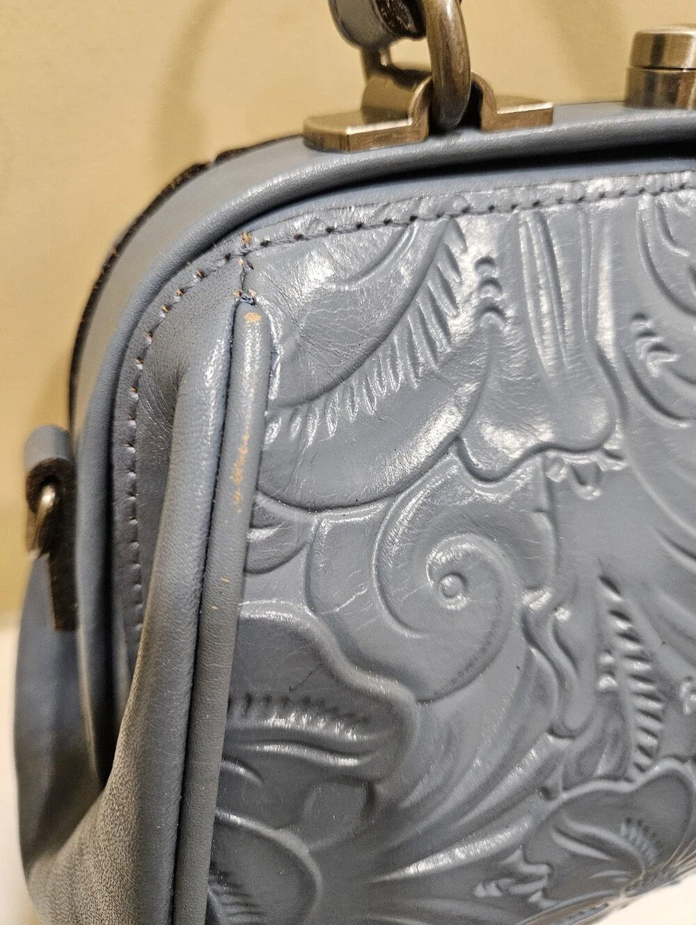 Patricia Nash Gracchi Large Crossbody Satchel